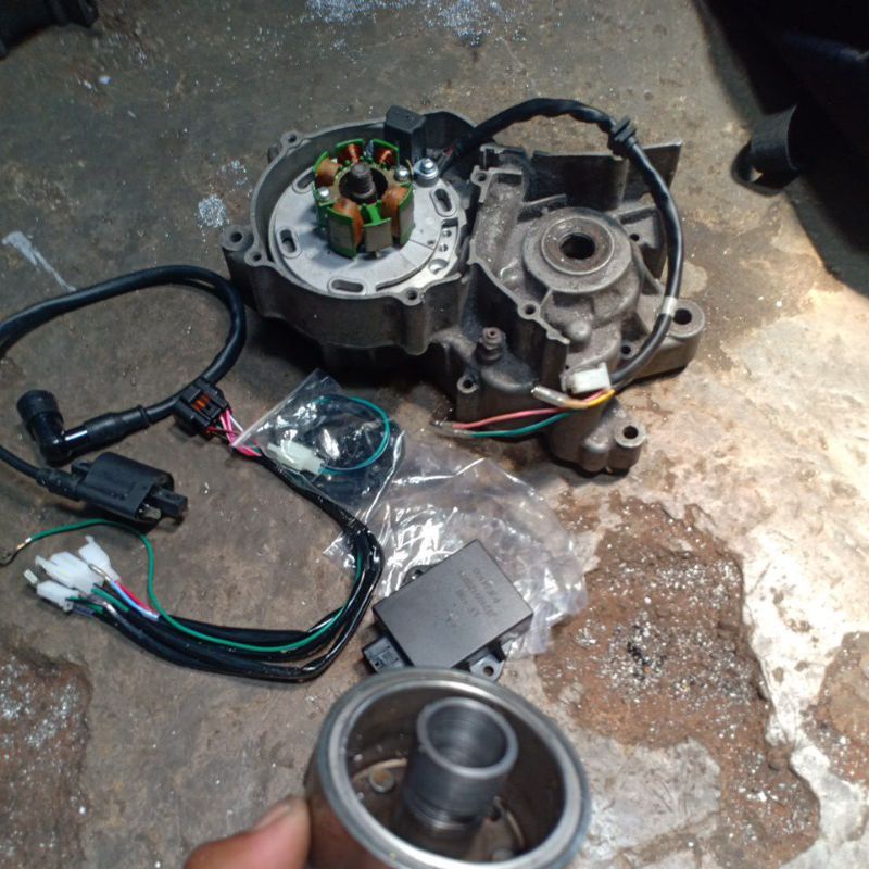 Pengapian Yz Pnp Rxz150 Yamaha Rzr150 Magnet Yz 125 Arus Ac Dc garansi