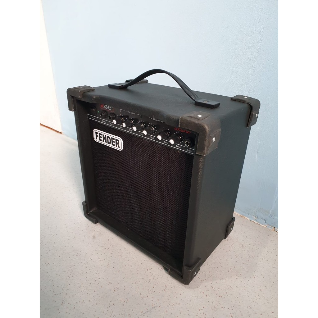 Ampli Gitar dan Bass Akustik Elektrik Merk Fender Ukuran 8 Inc ada Distorsi Murah Amply Amplifier