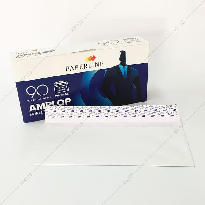 

Jual Amplop Putih Paperline 90 PPS Uk 110 x 230 mm Murah