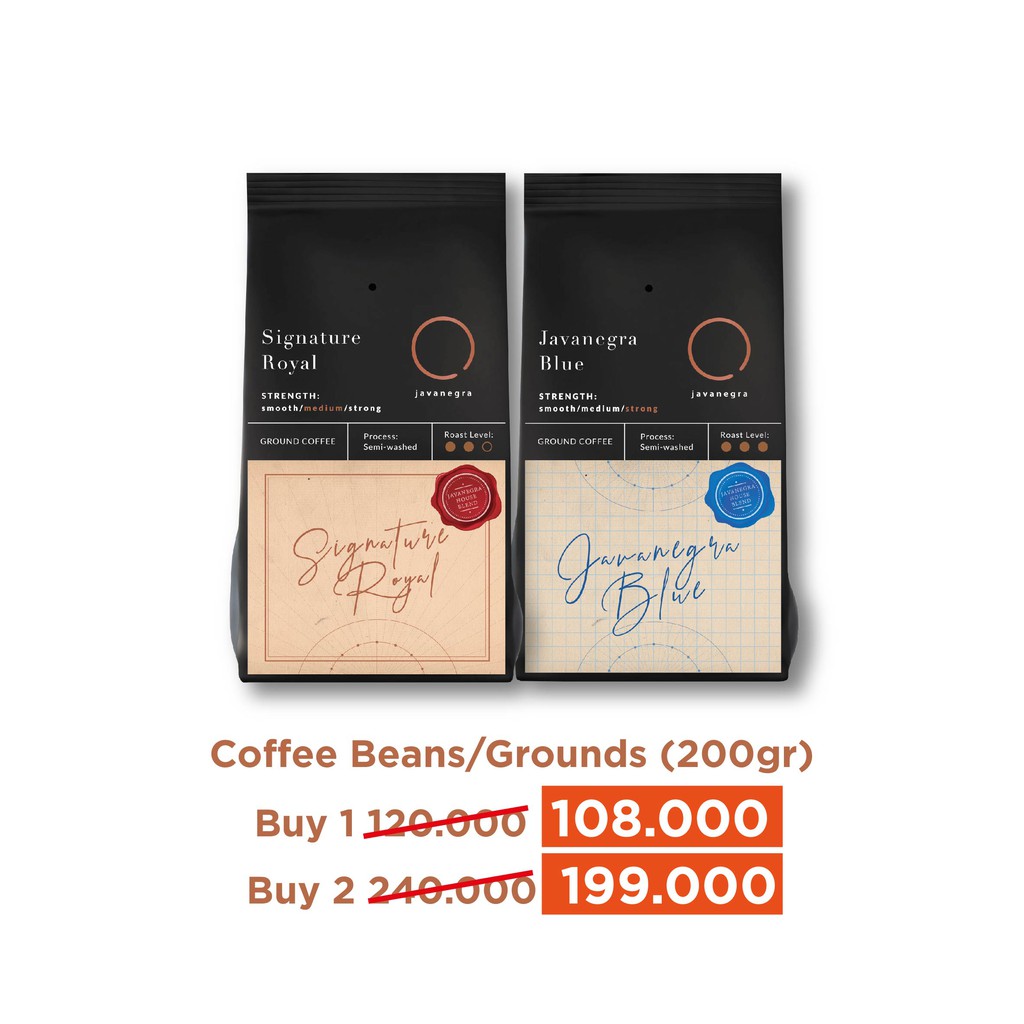 

2 Packs Coffee Grounds/Beans