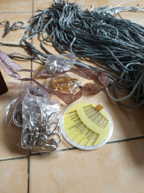 Kepala Resleting Good Quality Warna Gold Ukuran 5 Gigi Plastik 1 Pcs