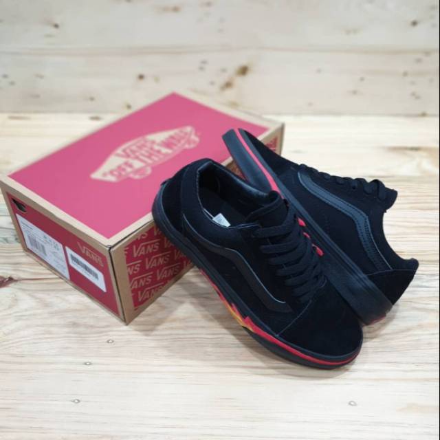 Vans Os Flame All Black