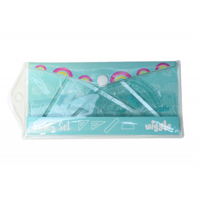 

Penggaris Sekolah Anak Set Wiggle Isi 2 Pcs