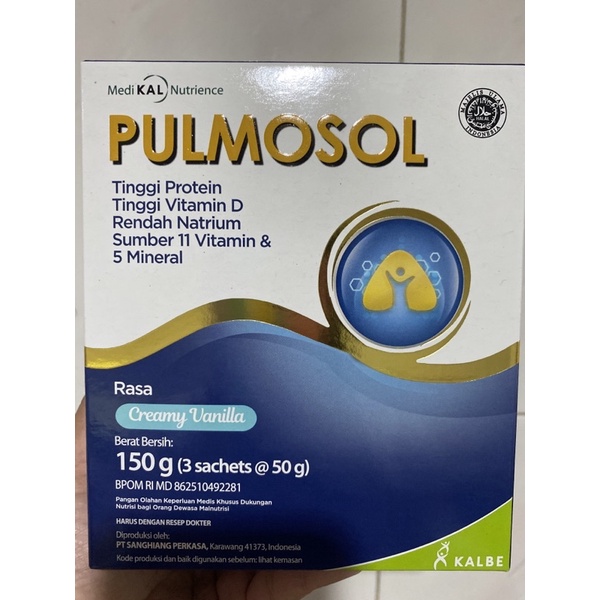 

PULMOSOL - KALBE - RASA CREAMY VANILLA 150 gr