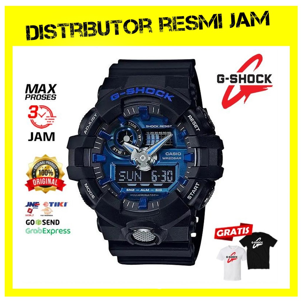 GShock GA-710B-1A2DR GA-710 GA710B GA710 Garansi Resmi 2 Tahun