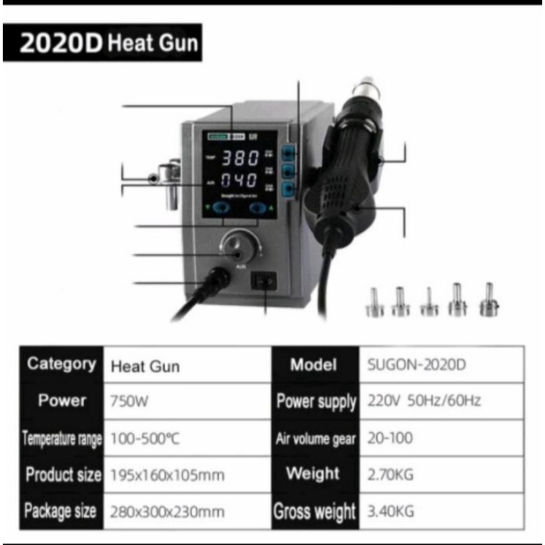 BLOWER SUGON 2020D