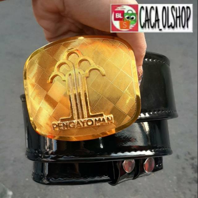 Satu set Kopel Pengayoman Bangkol Lux Catur Non Braso