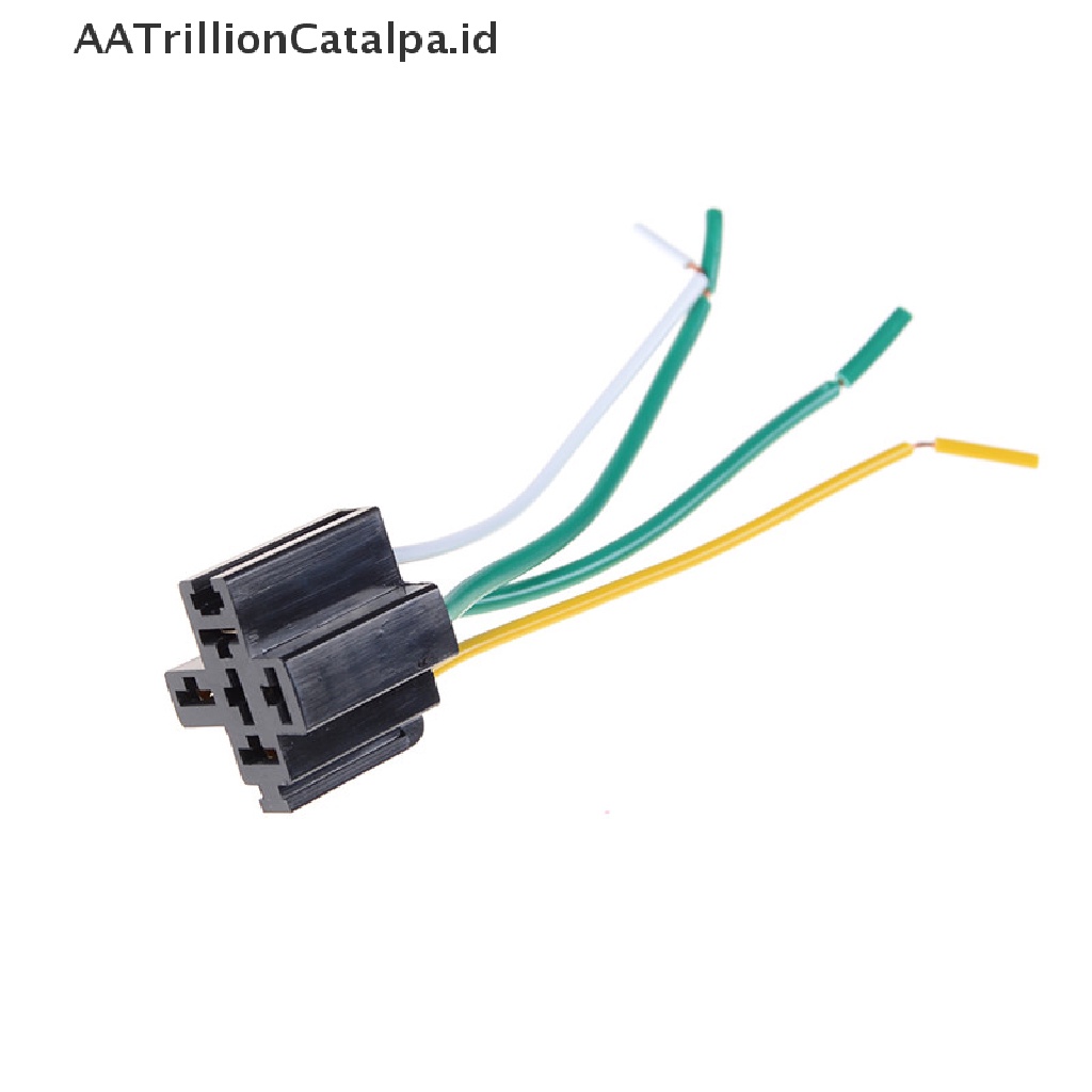 2 Set 4 Pin Relay Dan Socket 40amp DC 12V 40A Untuk Mobil