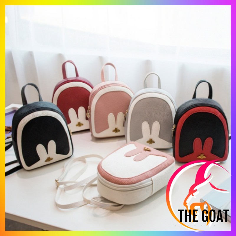 GOAT TJJ550 Tas Ransel Wanita Little Bee Backpack Anak Perempuan Bag Fashion