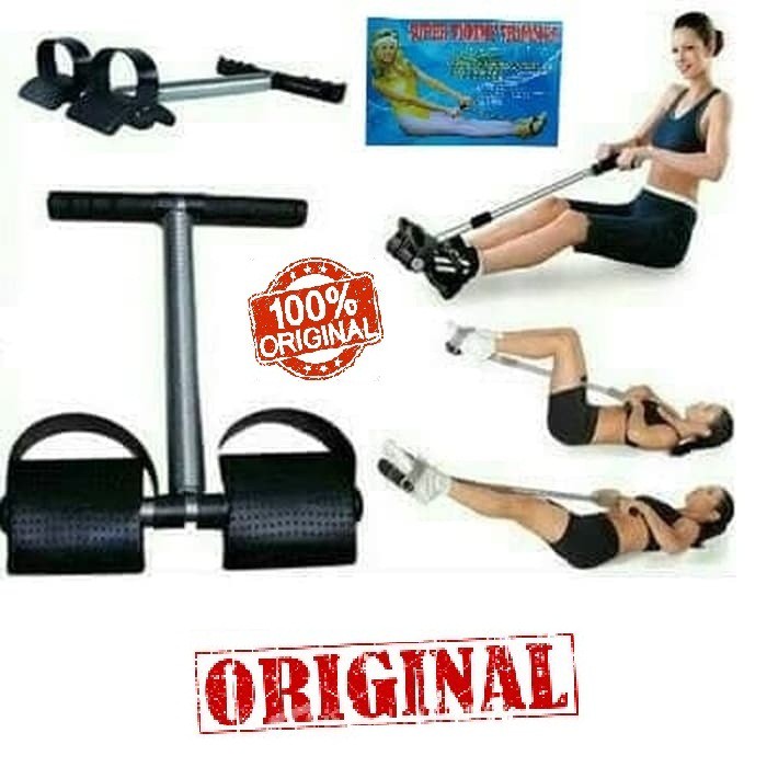 Tummy Trimmer Pelangsing Tubuh - alat olah raga pengecil perut sit up alat fitnes