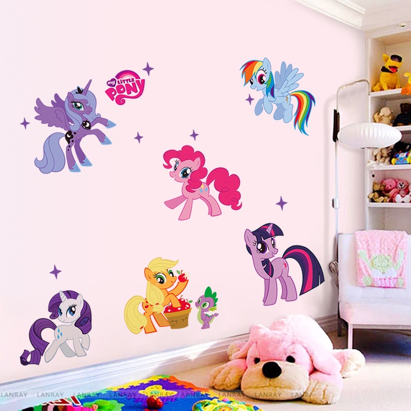 Reliza Wall Sticker Kartun Animation Anak LDR91425 Stiker Dinding