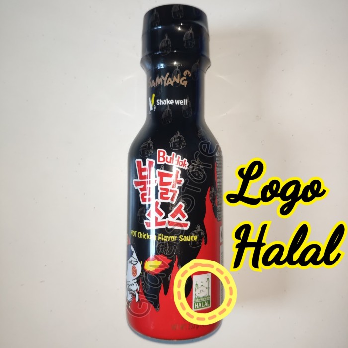 

Logo HALAL - Samyang Buldak Sauce - Saos - Saus Pedas Botol - Original