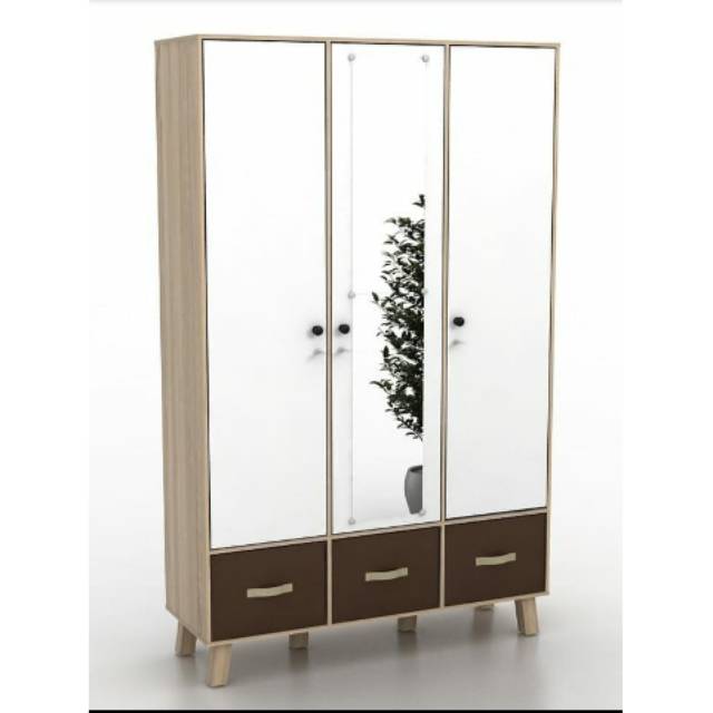 LEMARI 3 PINTU