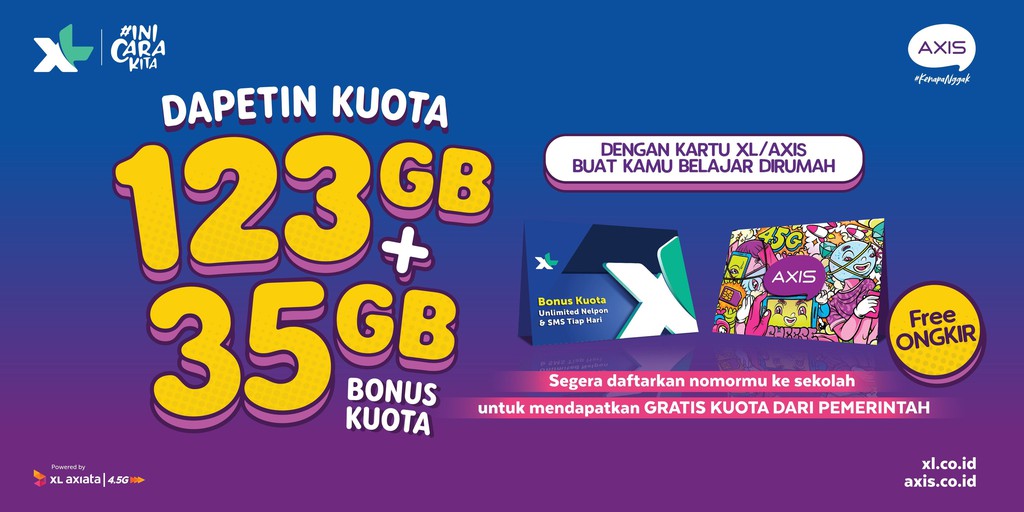 Toko Online XL Axiata Official Store | Shopee Indonesia