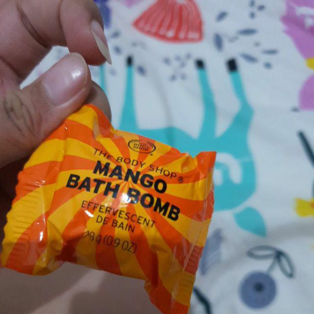 The Body Shop Mango Bath Bomb 28gr Shopee Indonesia
