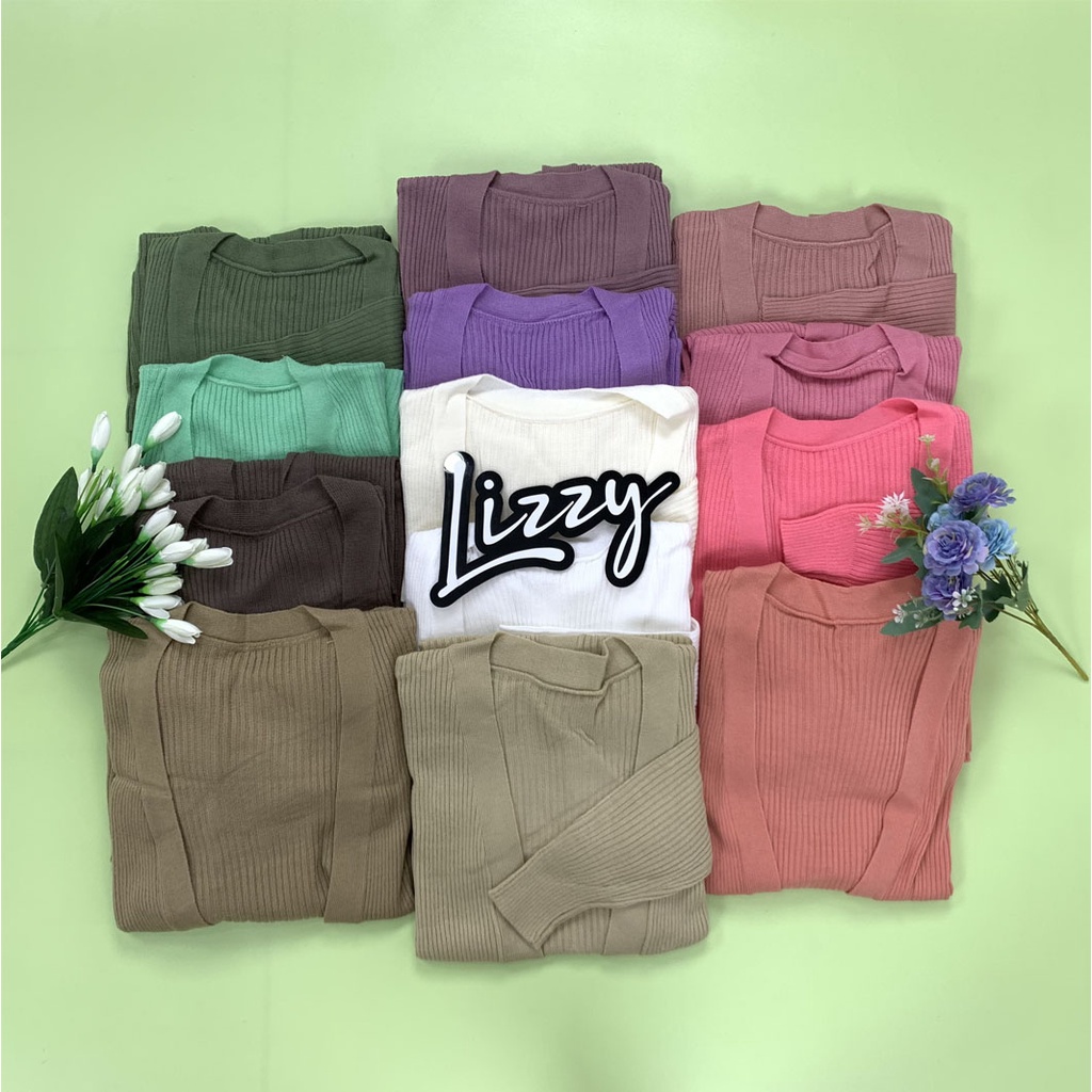 Lizzy - BELLE CARDIGAN BEST SELLER PASTEL PREMIUM