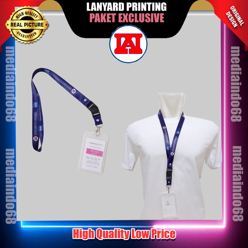 

IAI/Akuntan Lanyard ,Strap ID, HP/Flashdisk Printing Digital (Paket Lengkap Exclusive)