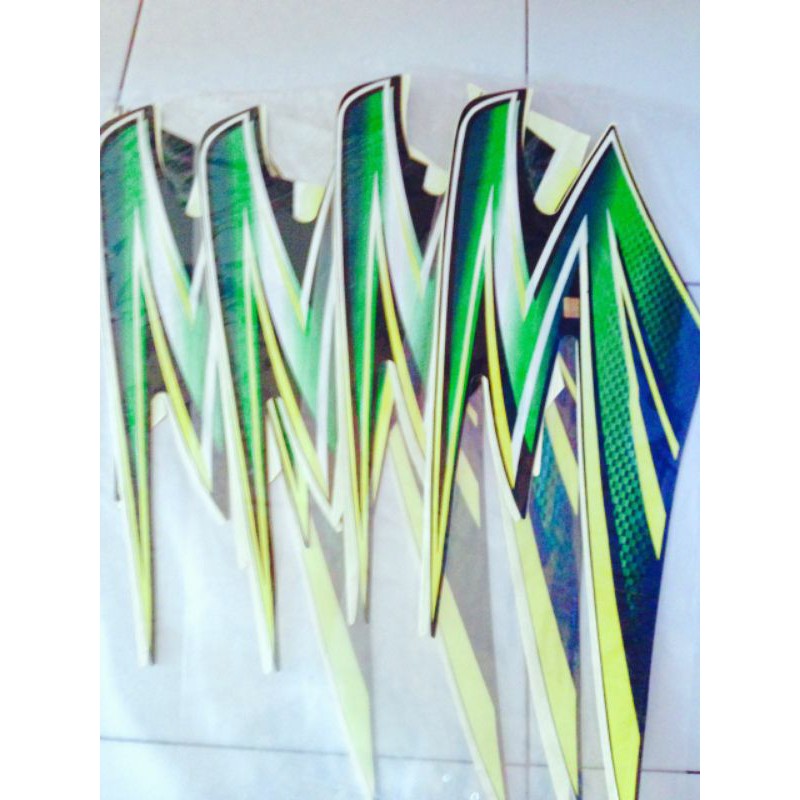 striping rx king 2003 hijau