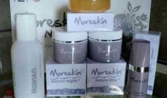 Paket perawatan wajah moriskin Nasa, cream wajah glowing, cream pencerah wajah, cream awet muda