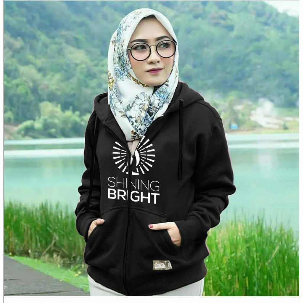 Jaket Shinning Bright Black