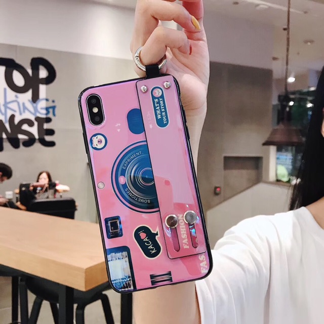 Camera Grip Case iPhone Oppo Vivo Xiaomi Samsung J4 J6 J3 J5 J7 Pro prime plus A70 A50 F11 V15 V11