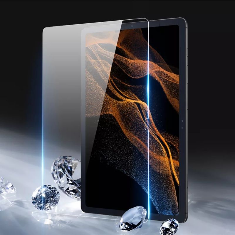 Samsung Galaxy Tab S8 Plus Ultra S8plus S8Ultra X800 X900 Screen Guard protector TG Bening Kaca Pelindung Layar tablet SM-X900 SM-X906 SM-X906B SM-X906U SM-X906N SM-X800 SM-X806 SM-X806B SM-X806U SM-X806N