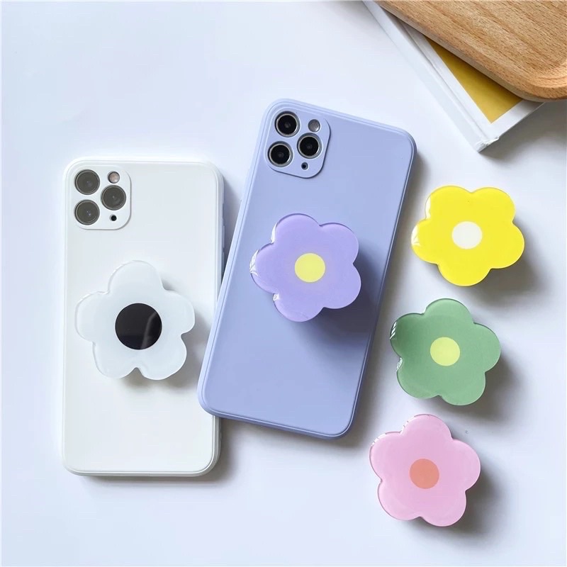 POPSOCKET ACRYLIK FLOWER COLORFULL GRIP STAND HP