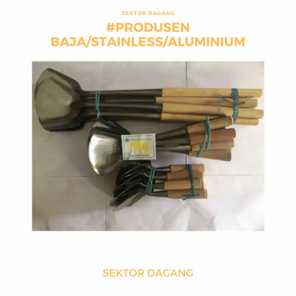 SUTIL NASI GORENG / SEROK NASI GORENG / ENTONG NASI GORENG