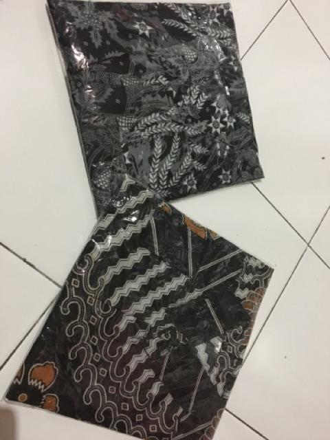 Kemeja Batik Mangar Abu Ter Op