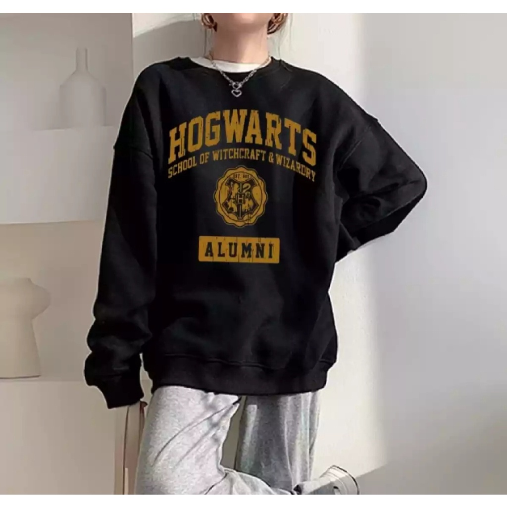 HOGWARTS SWEATER OVERSIZE OBLONG WANITA