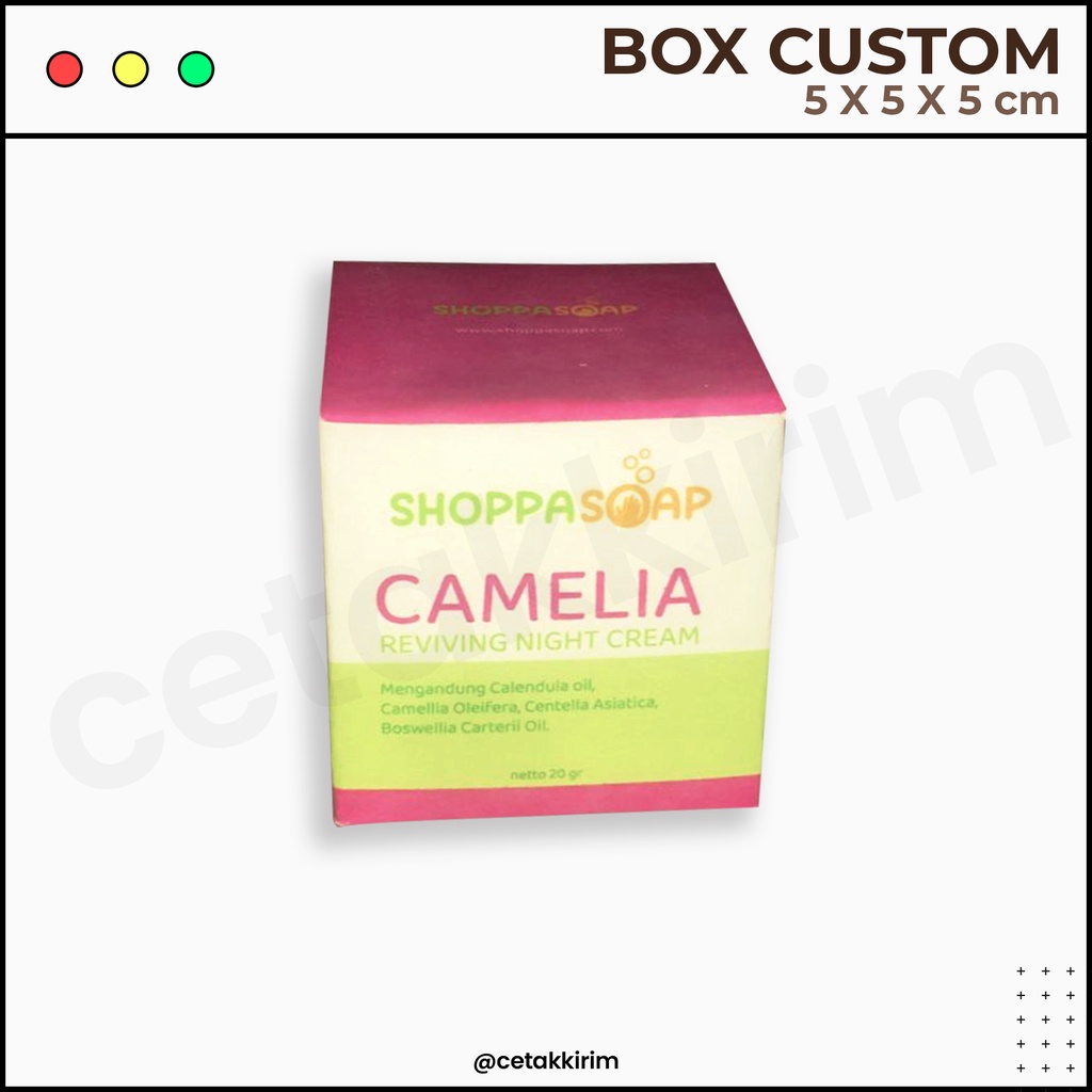 

Box Packaging Custom 5x5x5cm