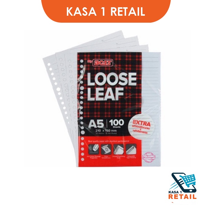 

Isi Binder Loose Leaf ukuran A5