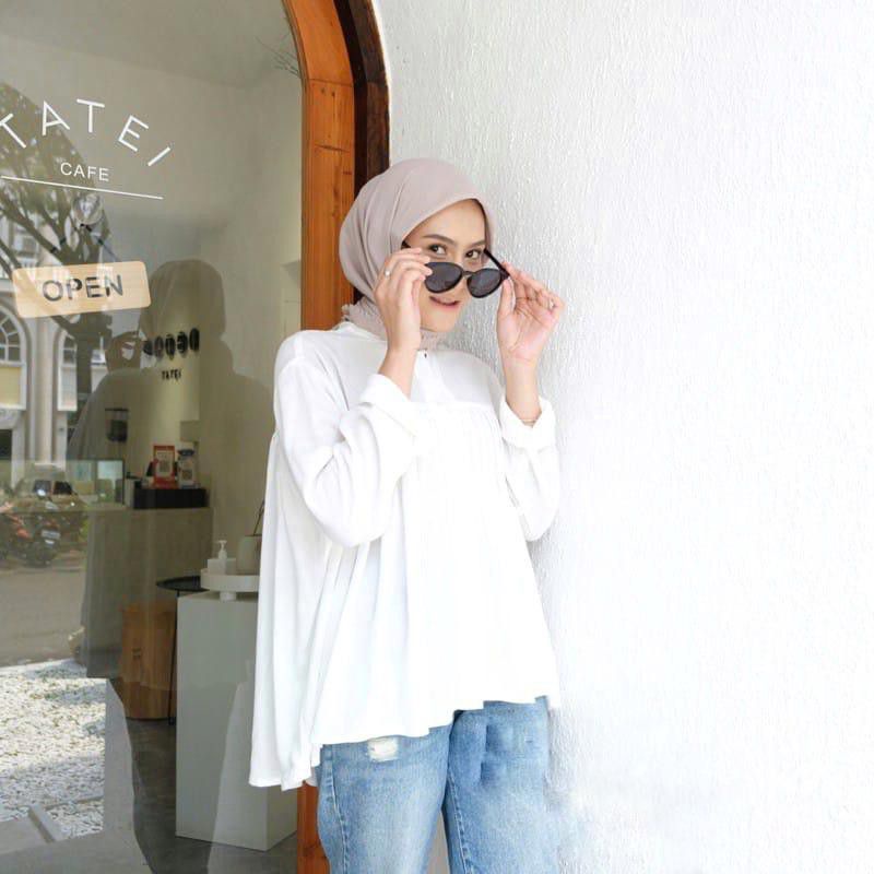 Crincle BLOUSE Oversize LD ±130cm //JF466