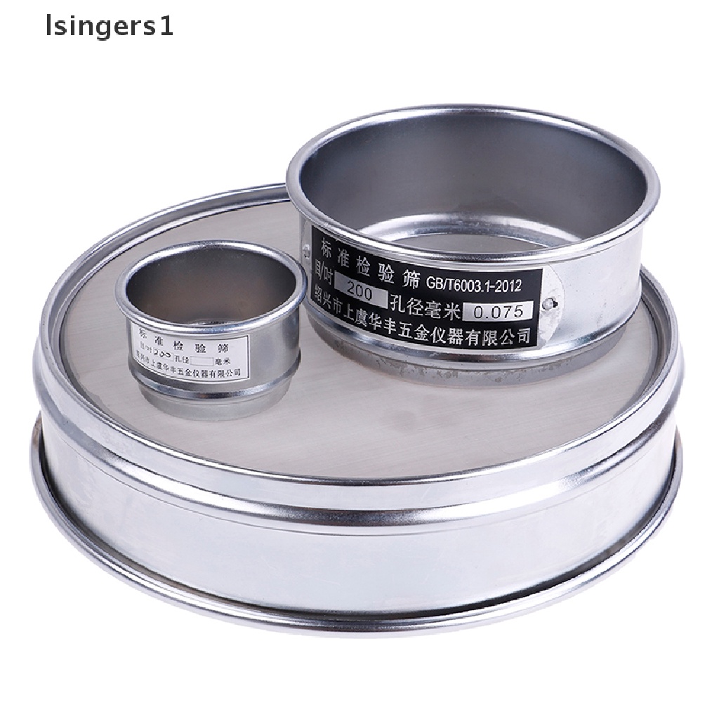 (lsingers1) 200 Mesh 0.074mm aperture Bahan stainless steel Ukuran 5-20cm