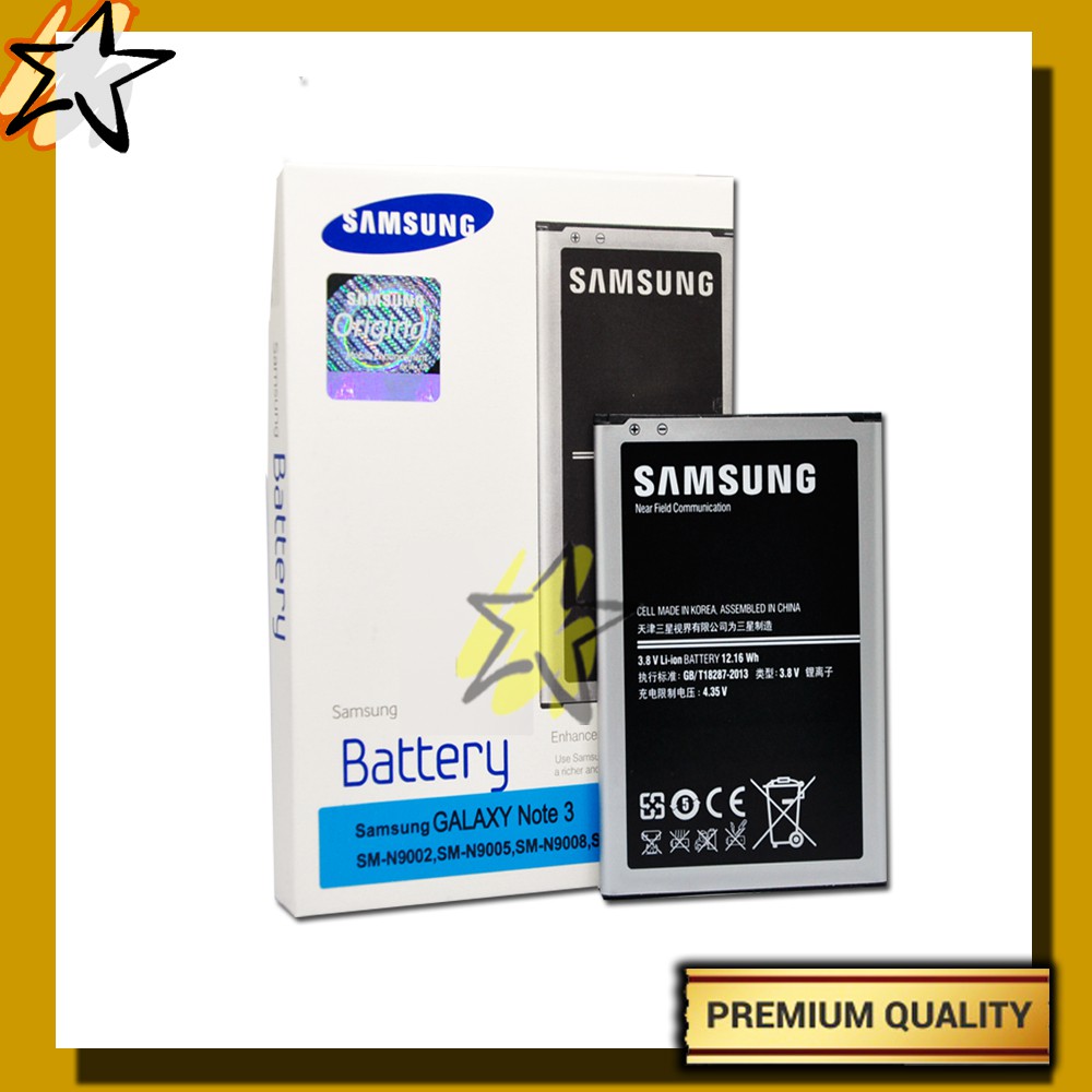 Baterai SAMSUNG NOTE 3 SAMSUNG GALAXY NOTE 3 Batre Battery Original