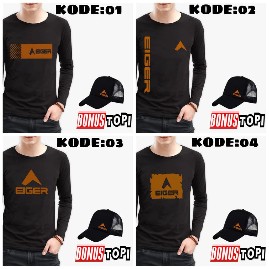 KAOS ORANGE LENGAN PANJANG