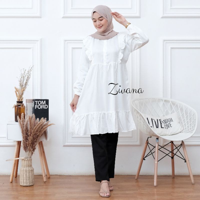 Feli Tunik Rayon Twill //JF723