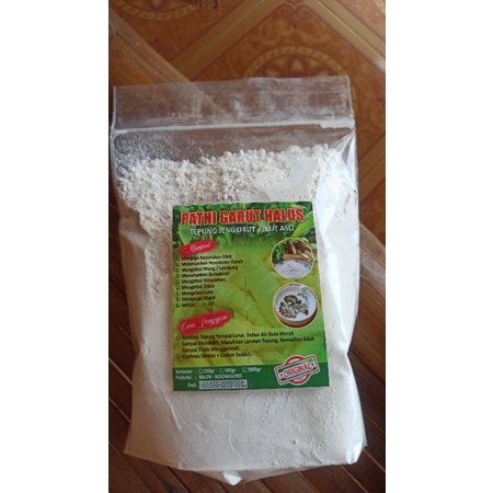 (BPOM) tepung garut 500gr / pati garut / arrowroot / arrowroot powder / tepung garut / tepung pati irut / jengkirut / pati garut