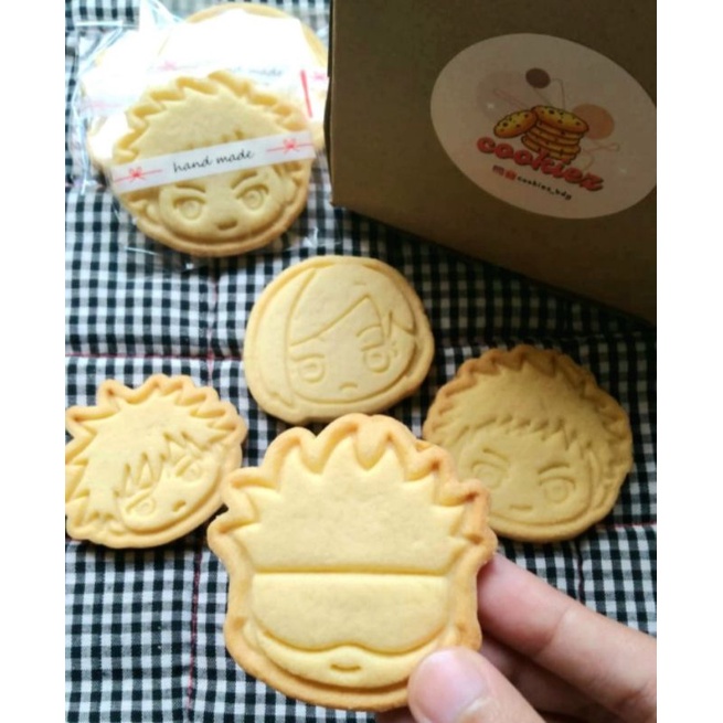

Jujutsu Kaisen Cookies isi 4 pcs
