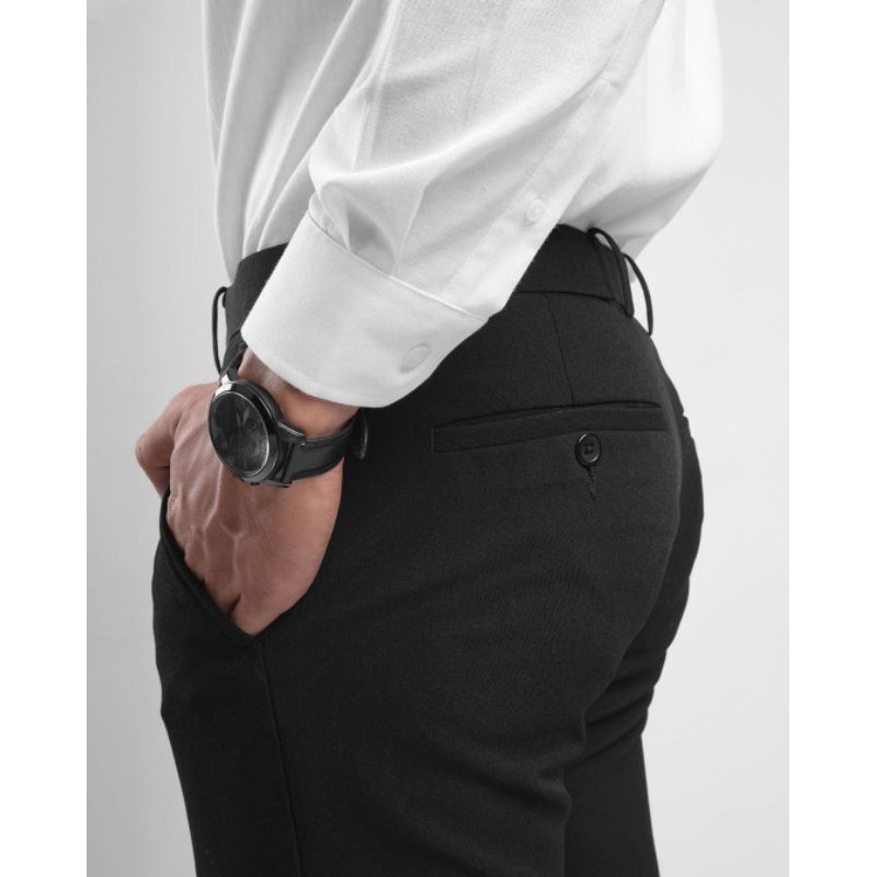 Peazy Pants Black Prepp Studio By Male.id