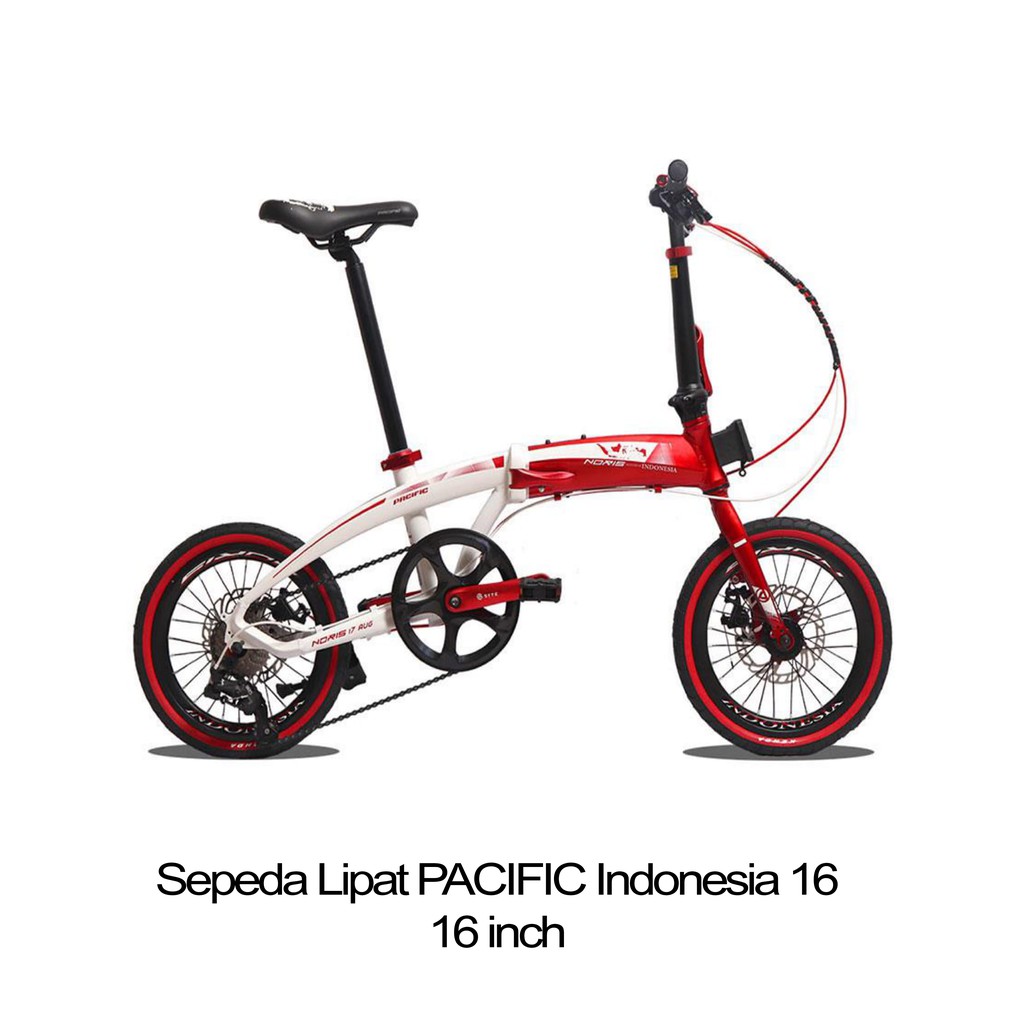 SEPEDA LIPAT PACIFIC NORIS INDONESIA 16 INCH