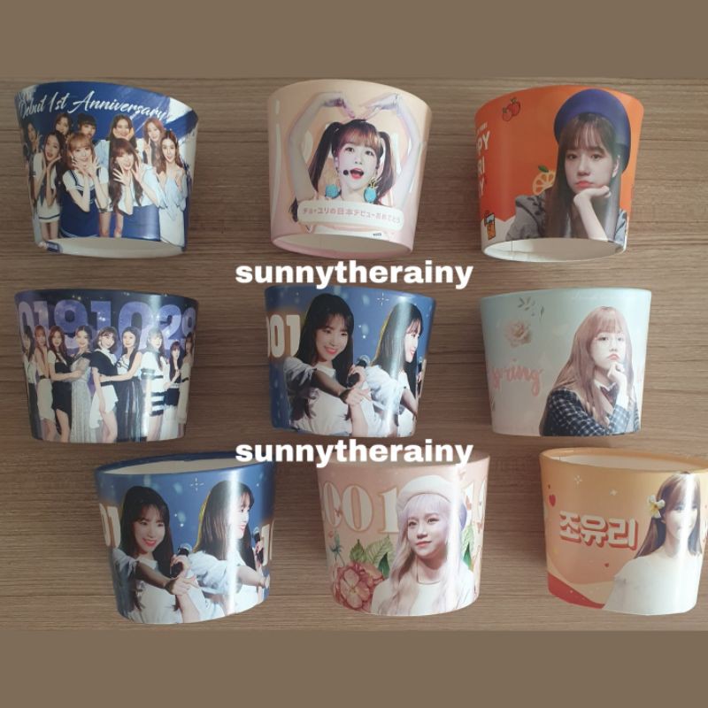 [READY STOCK] IZ*ONE Cup Holder Group Jo Yuri Grup IZONE IZ ONE Sleeve Cupholder CH
