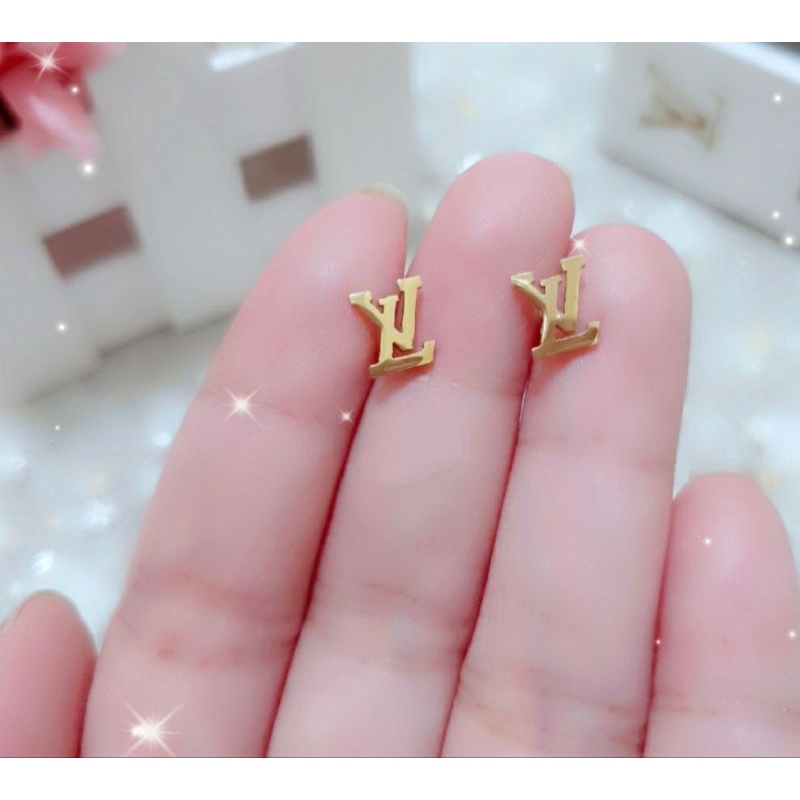 Fourfashion Anting Titanium Tusuk Wanita Premium Anti Karat/Anti Alergi  PAI031-AT-LVV