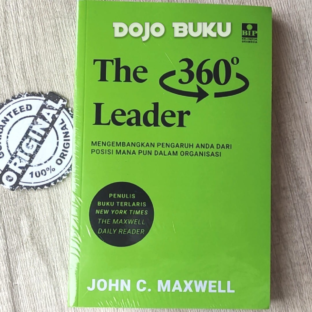 Buku The 360 Degree Leader (COVER 2021) by John C. Maxwell