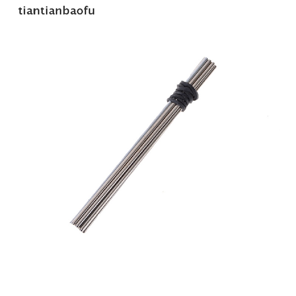 [tiantianbaofu] 10Pcs 2*100mm Metal Model Axle Gear Shaft Diameter 2mm DIY Toy Car Accessories Boutique