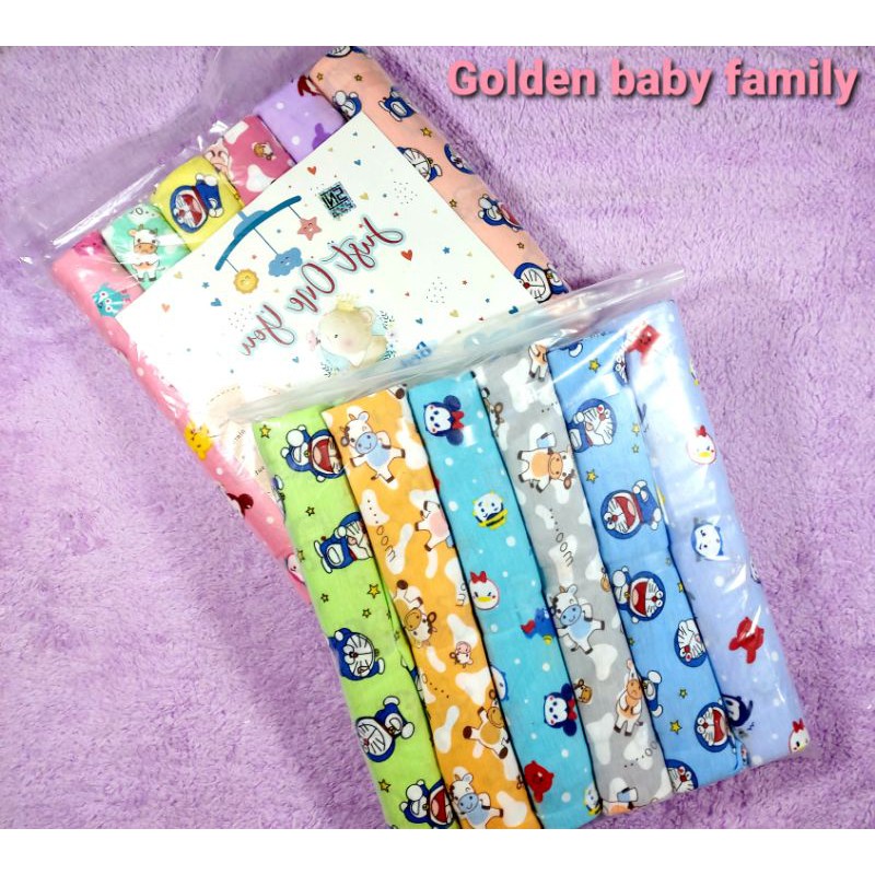 Bedong Felicia / Goldnagatina  Size  100 x 90 Kaos Motif Frint Boneka Besar