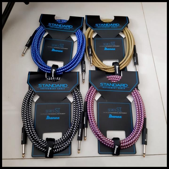 Kabel Jack Gitar Dan Bass Merk Ibanez Original New