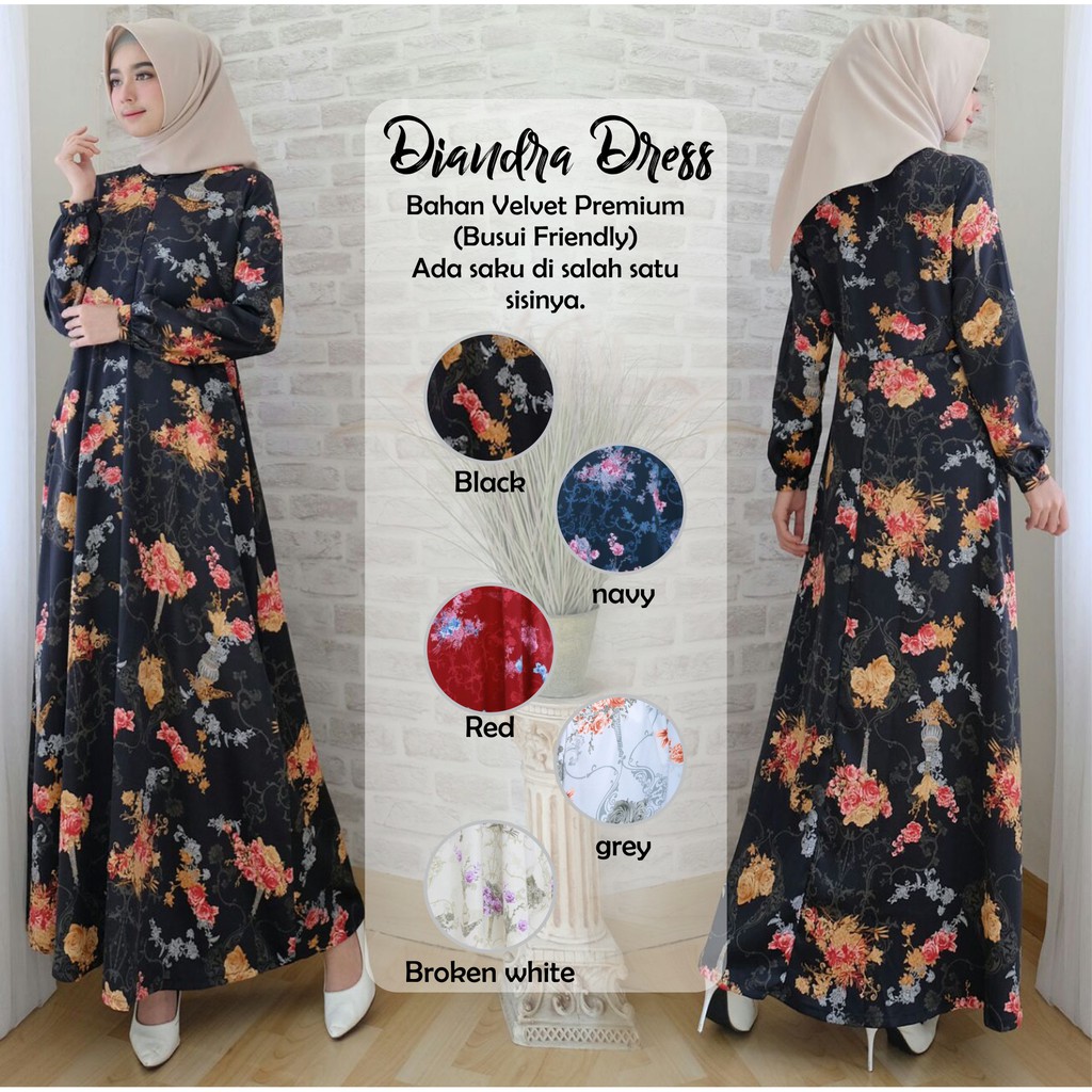 Gamis Diandra dress by "eLHa" Collection