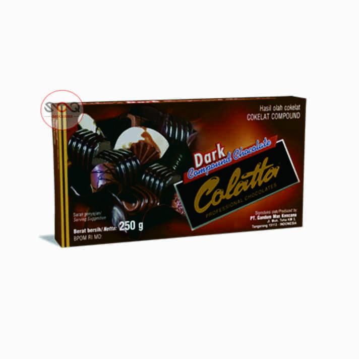 

Colatta Dark Chocolate Compound 250Gr Coklat Batang