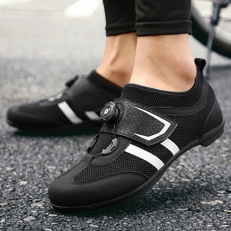 COD Non Cleat Cycling Shoes Balap Sepatu Gowes Keren MTB Profesional Import Sepatu Sepeda Pria Dan Wanita Roadbike Flat 098